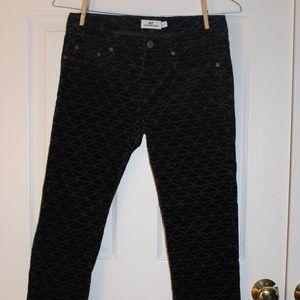 Vineyard Vines Black Printed Pants